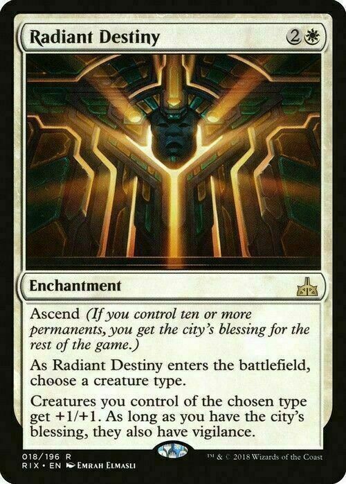 Radiant Destiny ~ Rivals of Ixalan [ EX+ ] [ Magic MTG ]