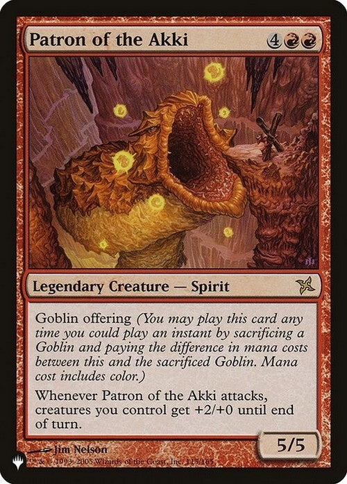 Patron of the Akki ~ The List [ NM ] [ Magic MTG ]