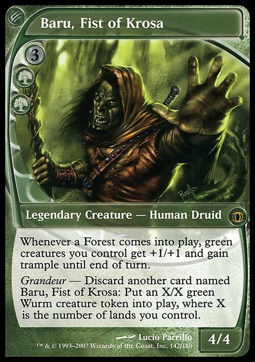 Baru, Fist of Krosa ~ Future Sight [ EX ] [ Magic MTG ]