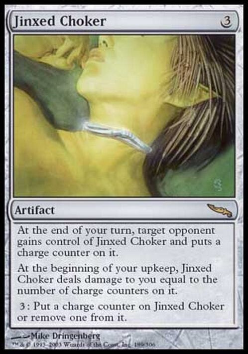 Jinxed Choker ~ Mirrodin [ EX ] [ Magic MTG ]