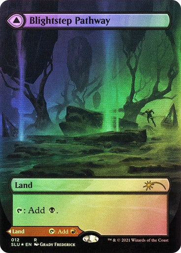 FOIL Blightstep Pathway / Searstep ~ Secret Lair [ NM ] [ Magic MTG ]