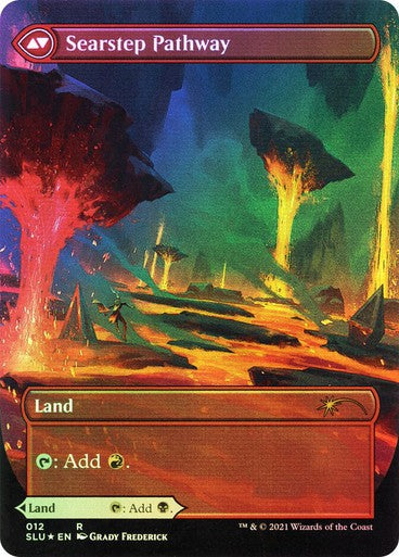 FOIL Blightstep Pathway / Searstep ~ Secret Lair [ NM ] [ Magic MTG ]
