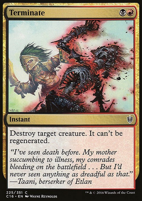 Terminate ~ Commander 2016 [ NM ] [ Magic MTG ]