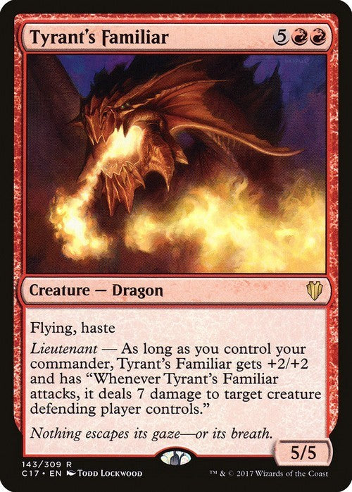 Tyrant's Familiar ~ Commander 2017 [ EX ] [ Magic MTG ]