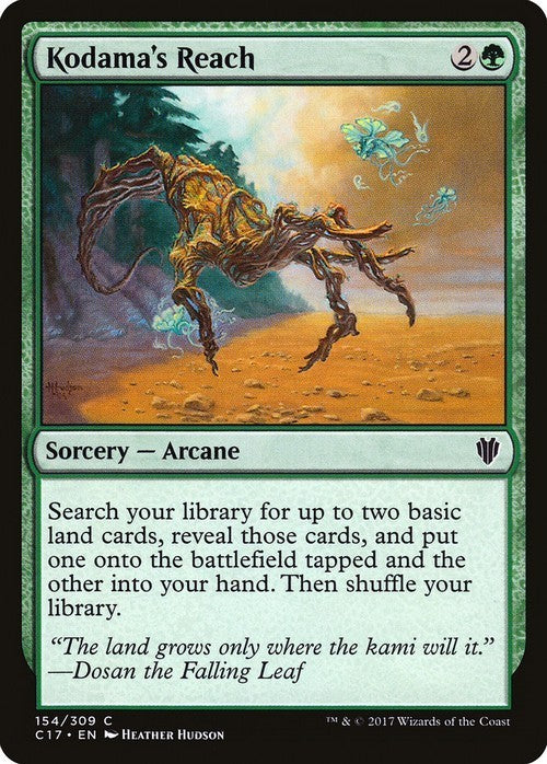Kodama's Reach ~ Commander 2017 [ EX ] [ Magic MTG ]