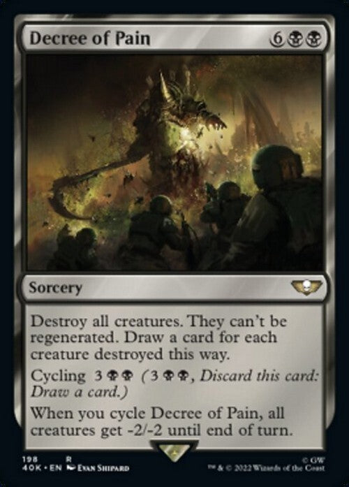 Decree of Pain ~ Commander: Warhammer 40,000 [ NM ] [ Magic MTG ]