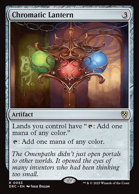 Chromatic Lantern ~ Commander: Aetherdrift [ NM ] [ Magic MTG ]
