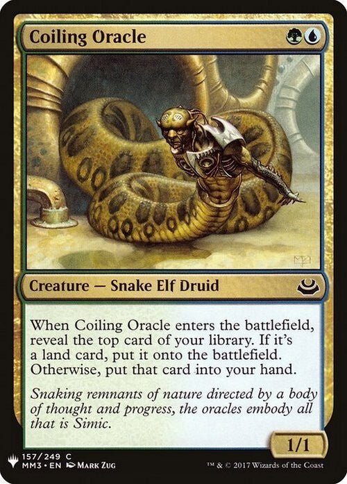 Coiling Oracle ~ Mystery Booster [ NM ] [ Magic MTG ]