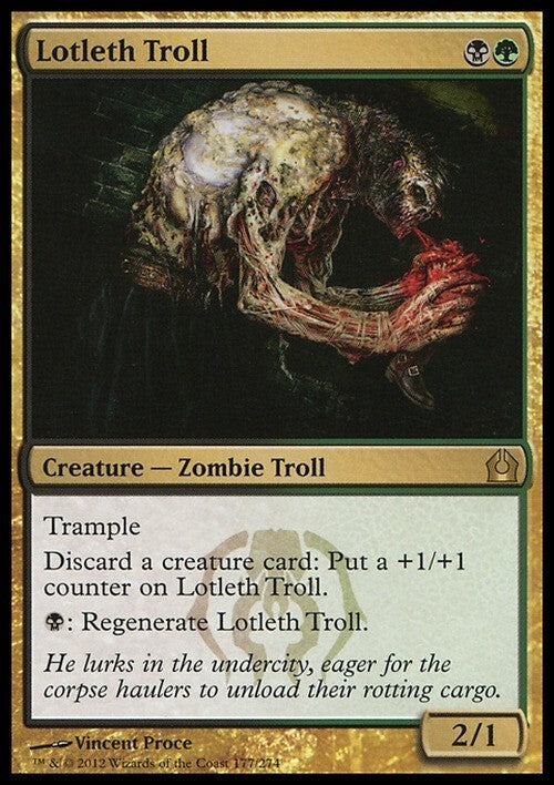 Lotleth Troll ~ Return to Ravnica [ EX ] [ Magic MTG ]
