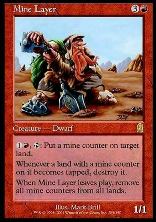 Mine Layer ~ Odyssey [ EX ] [ Magic MTG ]