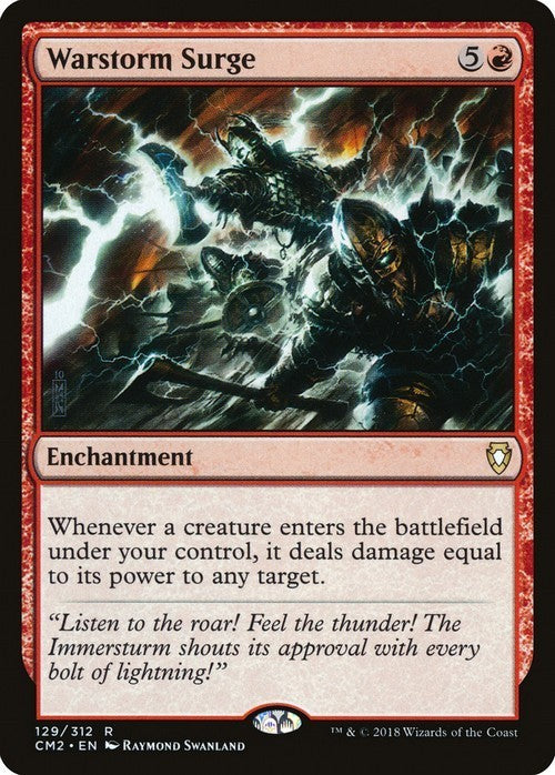 Warstorm Surge ~ Commander Anthology 2 [ EX ] [ Magic MTG ]
