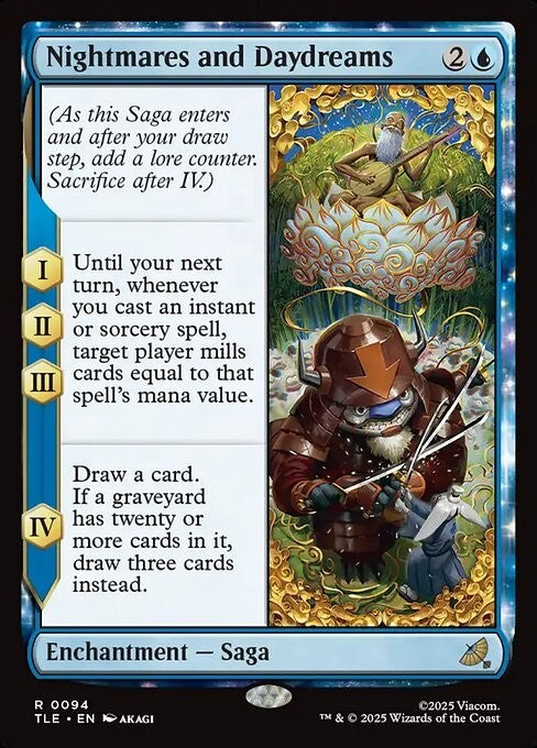 Nightmares and Daydreams ~ Avatar: The Last Airbender [ NM ] [ Magic MTG ]