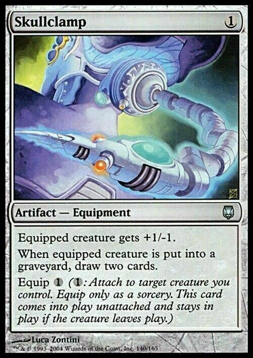 Skullclamp ~ Darksteel [ PLAYED ] [ Magic MTG ]