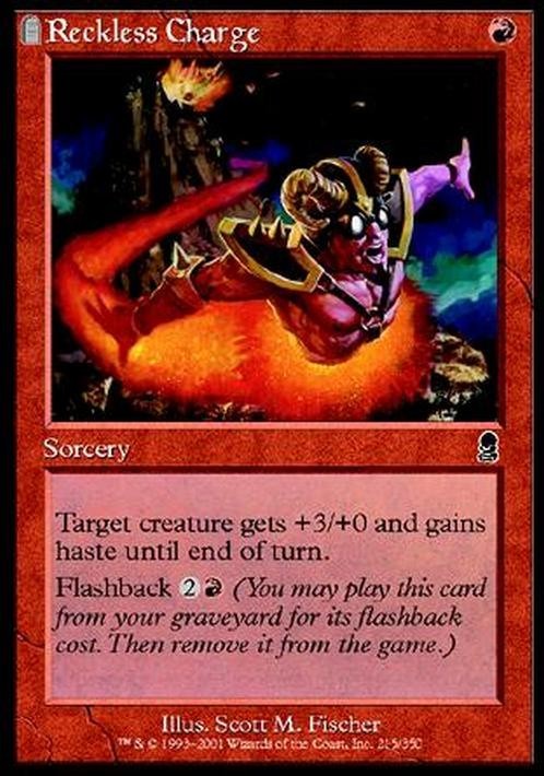 Reckless Charge ~ Odyssey [ EX ] [ Magic MTG ]