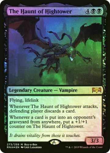 FOIL The Haunt of Hightower ~ Buy a Box Ravnica Allegiance [ NM ] [ MTG ]