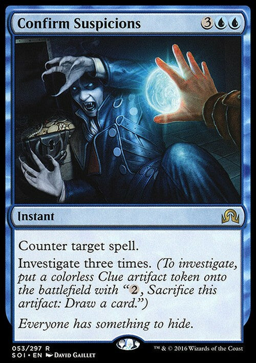 Confirm Suspicions ~ Shadows over Innistrad [ EX ] [ Magic MTG ]