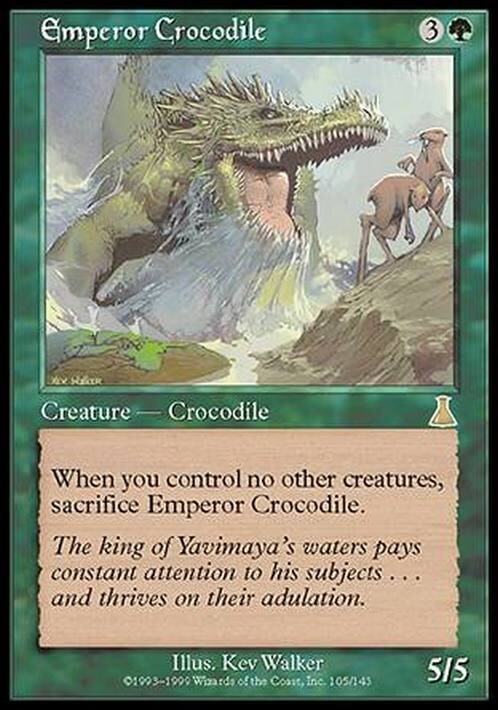 Emperor Crocodile ~ Urza's Destiny [ EX ] [ Magic MTG ]