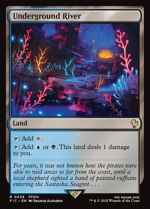 Underground River ~ Commander: Final Fantasy [ NM ] [ Magic MTG ]