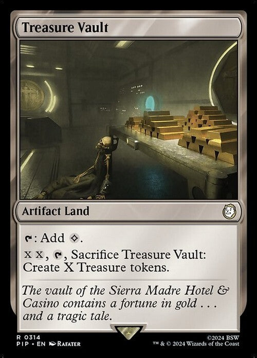 Treasure Vault ~ Commander: Fallout [ NM ] [ Magic MTG ]
