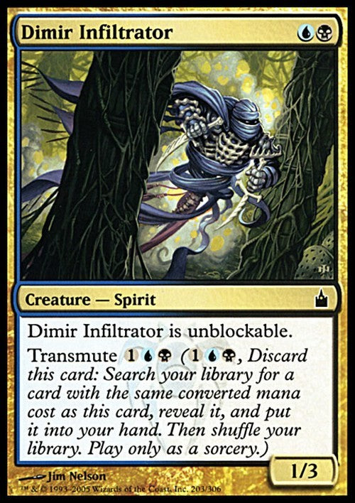 Dimir Infiltrator ~ Ravnica: City of Guilds [ EX ] [ Magic MTG ]