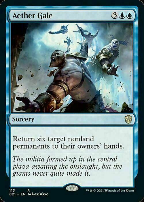 Aether Gale ~ Commander: Strixhaven [ NM ] [ Magic MTG ]
