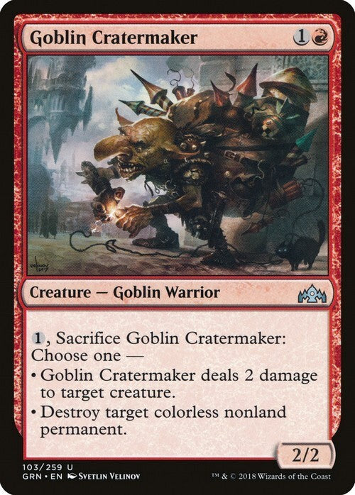 Goblin Cratermaker ~ Guilds of Ravnica [ EX ] [ Magic MTG ]