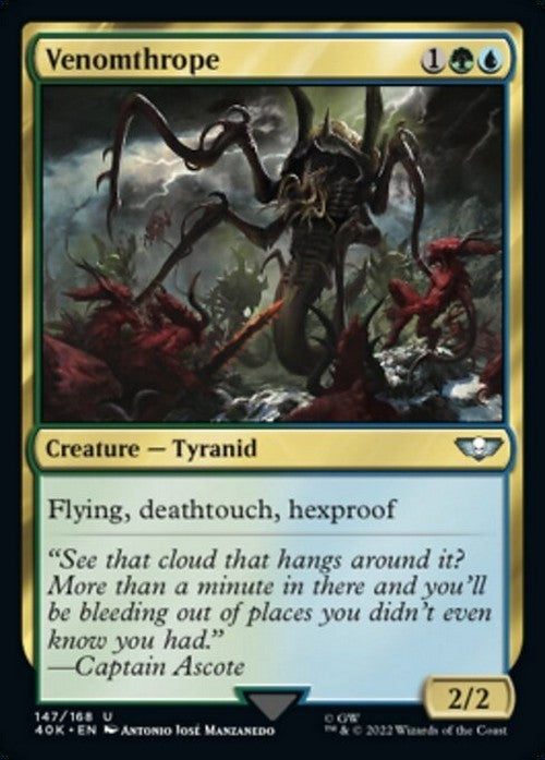 Venomthrope ~ Commander: Warhammer 40,000 [ NM ] [ Magic MTG ]
