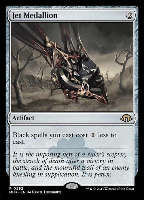 Jet Medallion ~ Modern Horizons 3 [ NM ] [ Magic MTG ] - London Magic Traders Ltd