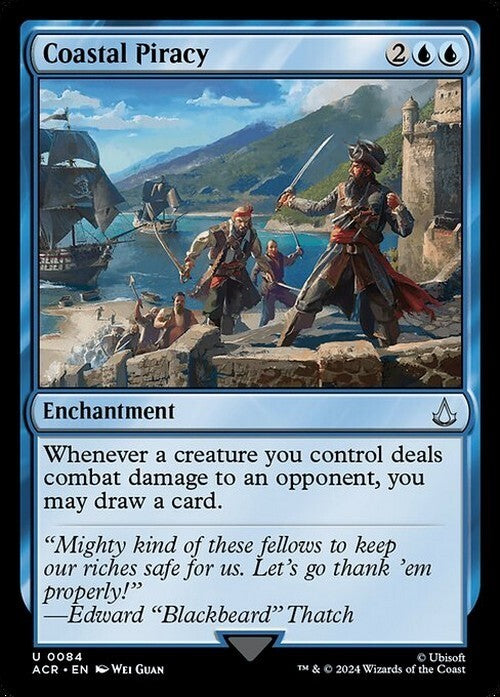 Coastal Piracy ~ Assassin's Creed [ NM ] [ Magic MTG ]