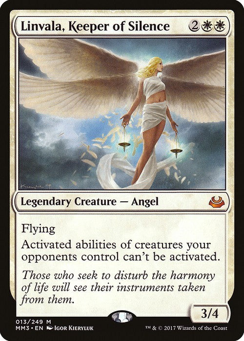 Linvala, Keeper of Silence ~ Modern Masters 2017 [ EX ] [ Magic MTG ]