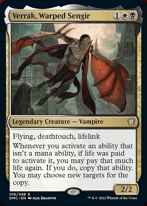 Verrak, Warped Sengir ~ Commander: Dominaria United [ NM ] [ MTG ]