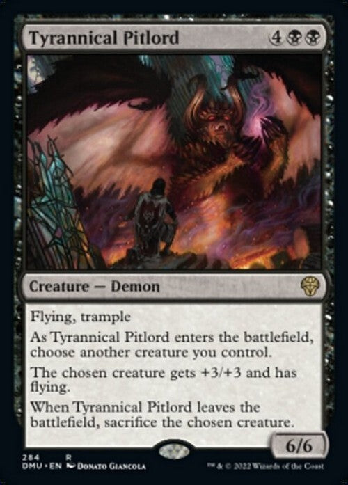 Tyrannical Pitlord ~ Dominaria United [ NM ] [ Magic MTG ]