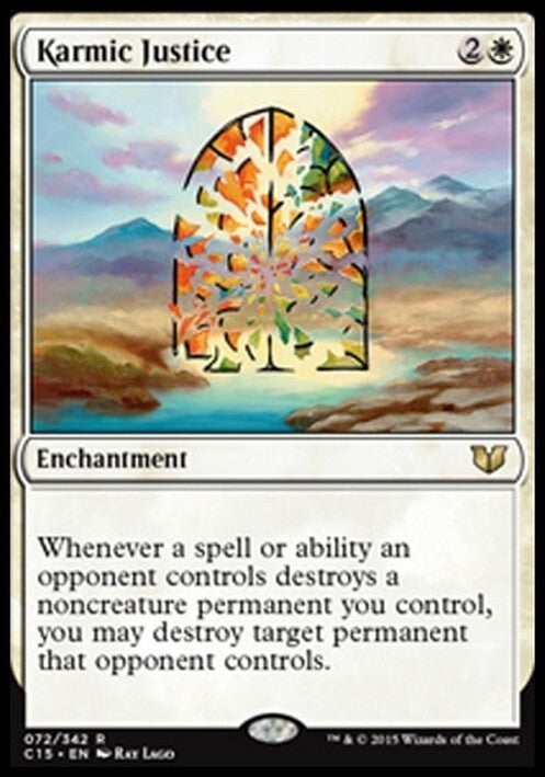 Karmic Justice ~ Commander 2015 [ EX ] [ Magic MTG ]