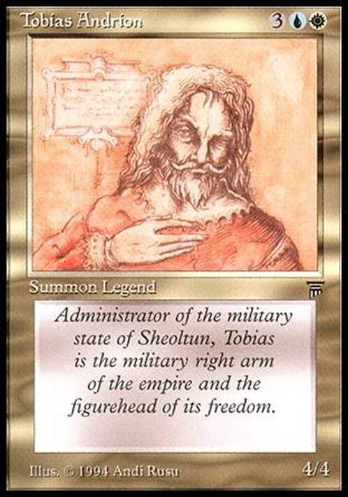 Tobias Andrion ~ Legends [ EX ] [ Magic MTG ]