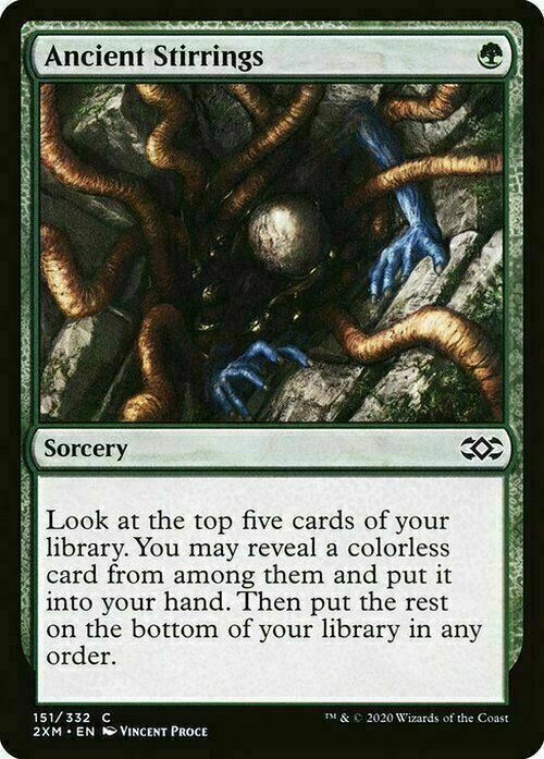 Ancient Stirrings ~ Double Masters [ NM ] [ Magic MTG ]