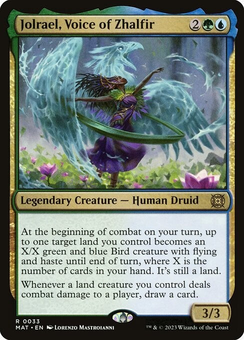 Jolrael, Voice of Zhalfir ~ March of the Machine: The Aftermath [ NM ] [ MTG ]