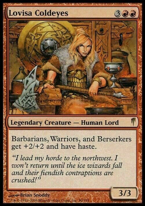 Lovisa Coldeyes ~ Coldsnap [ EX ] [ Magic MTG ]