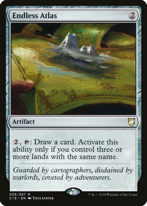 Endless Atlas ~ Commander 2018 [ PLAYED ] [ Magic MTG ]