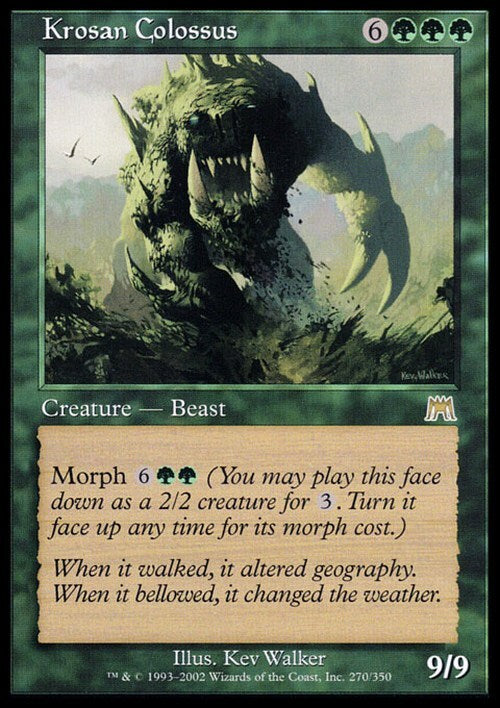 Krosan Colossus ~ Onslaught [ PLAYED ] [ Magic MTG ]