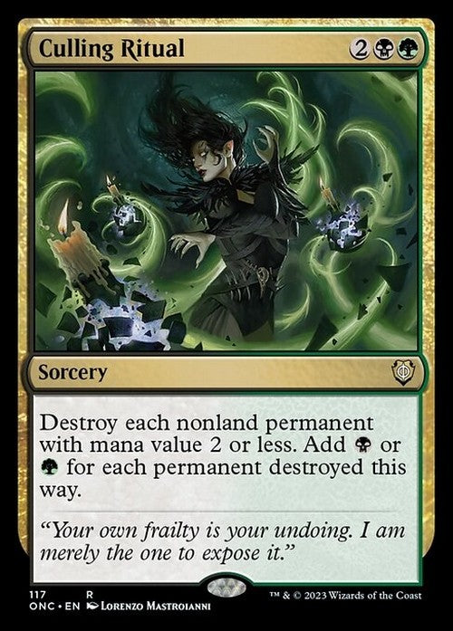 Culling Ritual ~ Commander: Phyrexia [ NM ] [ Magic MTG ]