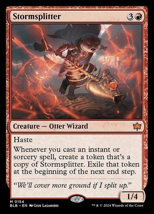 Stormsplitter ~ Bloomburrow [ NM ] [ Magic MTG ]