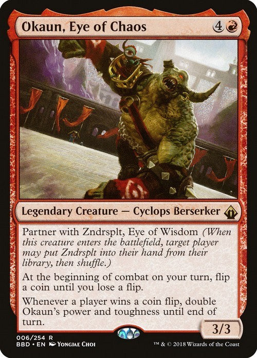 Okaun, Eye of Chaos ~ Battlebond [ EX ] [ Magic MTG ]