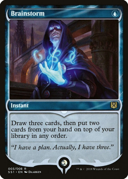 Brainstorm ~ Signature Spellbook: Jace [ NM ] [ Magic MTG ]
