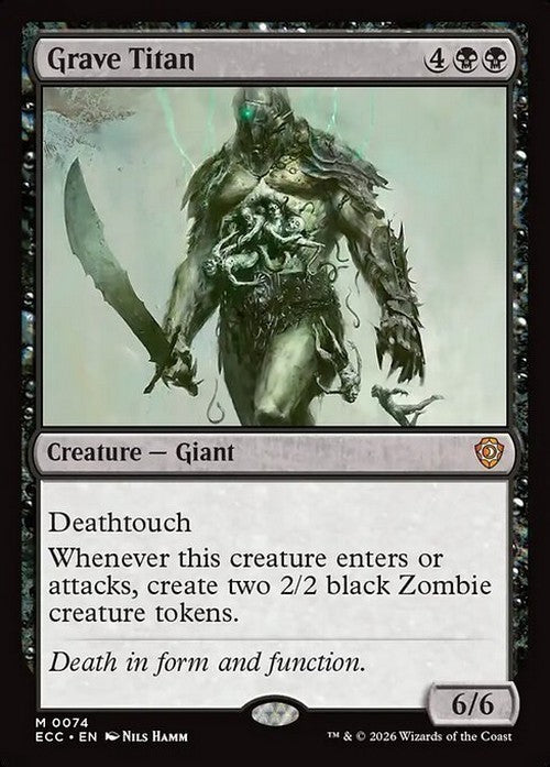 Grave Titan ~ Commander: Lorwyn Eclipsed [ NM ] [ Magic MTG ]