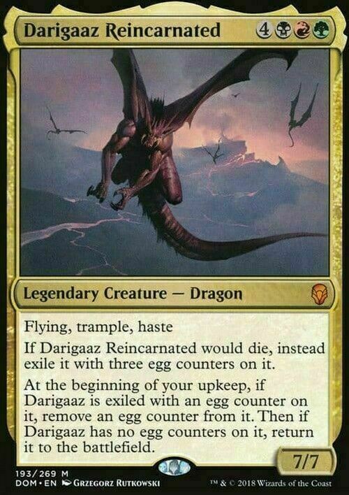 Darigaaz Reincarnated ~ Dominaria [ EX ] [ Magic MTG ]