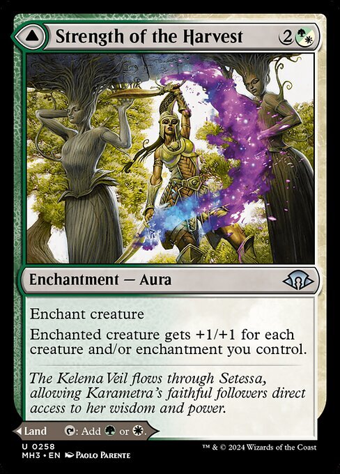 Strength of the Harvest ~ Modern Horizons 3 [ NM ] [ Magic MTG ]