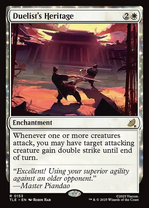 Duelist's Heritage ~ Avatar: The Last Airbender [ NM ] [ Magic MTG ]