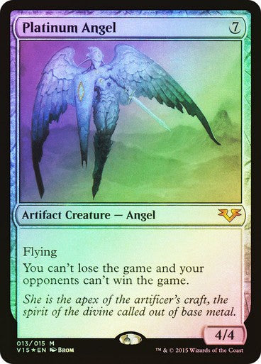 FOIL Platinum Angel ~ From the Vault [ EX ] [ Magic MTG ]