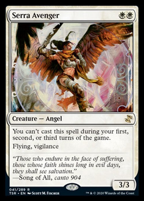 Serra Avenger ~ Time Spiral Remastered [ NM ] [ Magic MTG ]