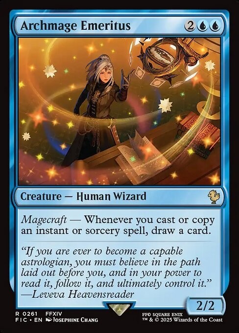 Archmage Emeritus ~ Commander: Final Fantasy [ NM ] [ Magic MTG ]